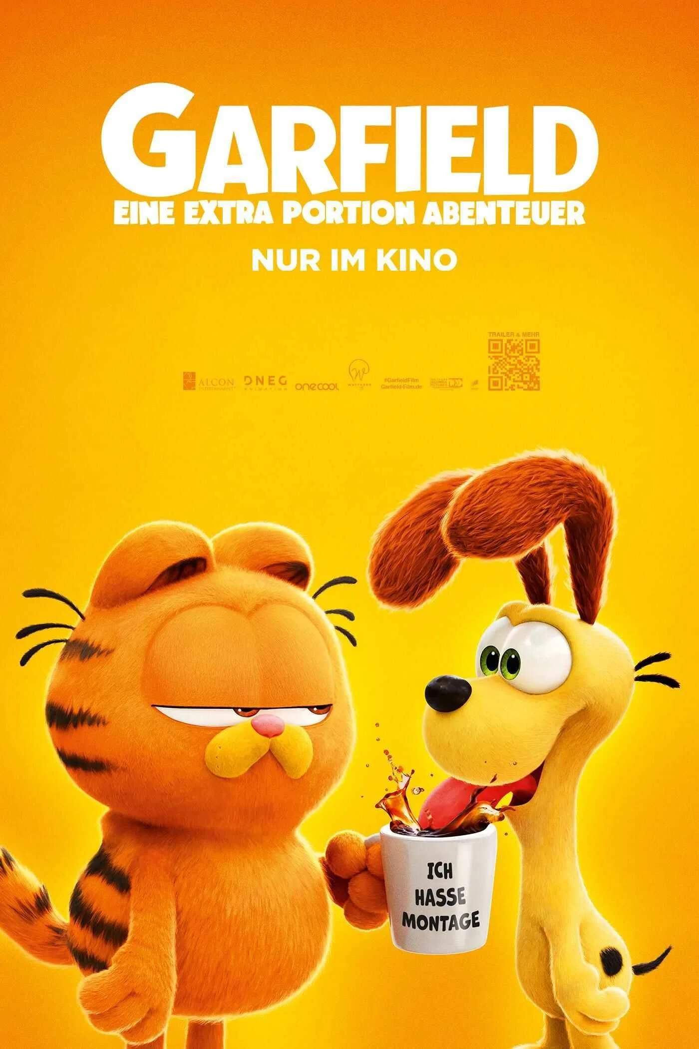 The Garfield Movie (2024) - Stream Animation movies with IPTV BOX ANDROID IPTV service